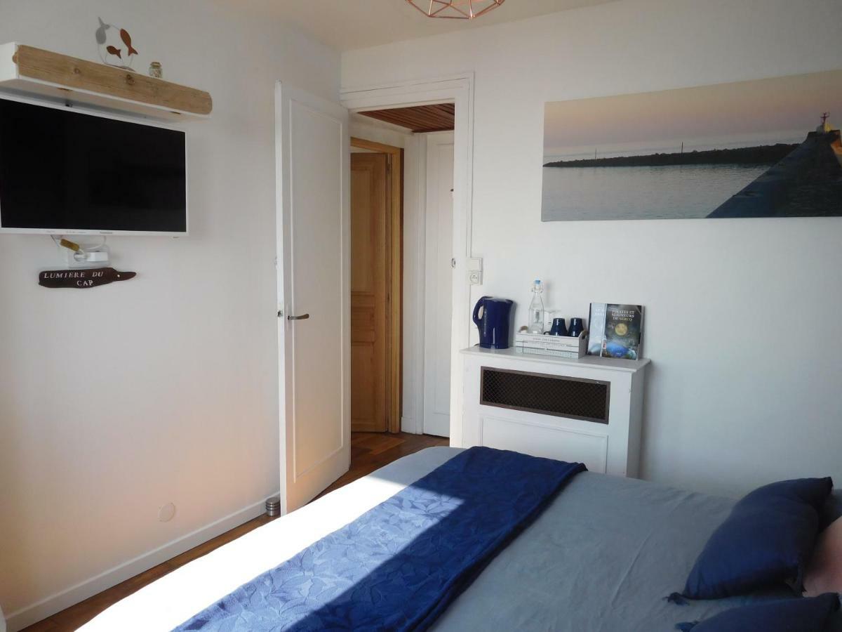 Chambre D'Hotes "Lumiere Du Cap" Vue Mer Barneville-Carteret Bagian luar foto
